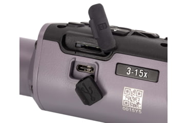 Image of ATN OPMOD X-Sight 5 3-15x, 4K+ UHD Smart Day/Night Hunting Riflescope in Wolf Grey w/ Quick Detach Mount, Wolf Grey, DGWSXS3155OPWG
