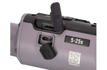 Image of ATN OPMOD X-Sight 5 5-25x, 4K+ UHD Smart Day/Night Hunting Riflescope in Wolf Grey w/ Quick Detach Mount, Wolf Grey, DGWSXS5255OPWG