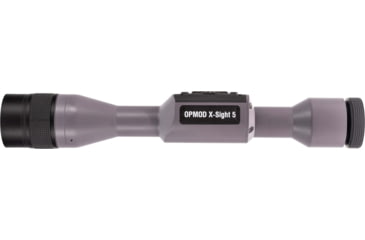 Image of ATN OPMOD X-Sight 5 5-25x, 4K+ UHD Smart Day/Night Hunting Riflescope in Wolf Grey w/ Quick Detach Mount, Wolf Grey, DGWSXS5255OPWG