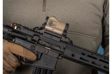 Image of SIG SAUER OPMOD ROMEO7S Compact Reflex Red Dot Sight, 1x22mm, 2 MOA Red Dot Reticle, FDE, SOR75021
