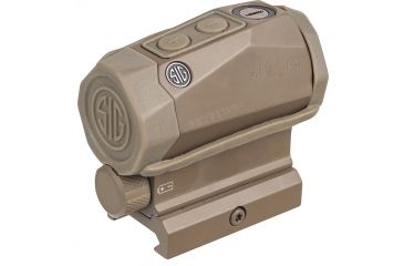 Image of SIG SAUER OPMOD Romeo5 XDR 1x20mm Compact Red Dot Sight, 2 MOA Dot/65 MOA Circle Dot Reticle, Flat Dark Earth SOR52112