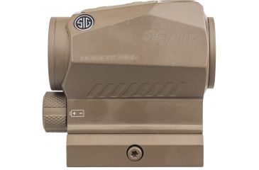 Image of SIG SAUER OPMOD Romeo5 XDR 1x20mm Compact Red Dot Sight, 2 MOA Dot/65 MOA Circle Dot Reticle, Flat Dark Earth SOR52112