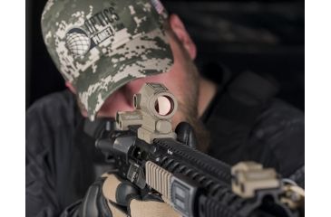 Image of SIG SAUER OPMOD Romeo5 X 1x20mm Compact Red Dot Sight, 2 MOA Dot Reticle, Flat Dark Earth SOR52111