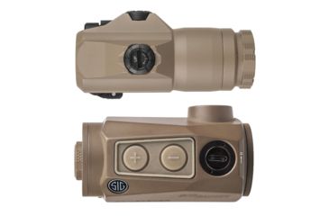 Image of SIG SAUER OPMOD Romeo5 XDR 1x20mm Compact Red Dot Sight, 2 MOA Dot/65 MOA Circle Dot Reticle w/Red Dot Magnifier, Flat Dark Eath
