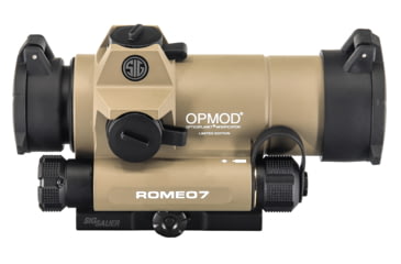 Image of EDEMO SIG SAUER OPMOD ROMEO7 Reflex Red Dot Sight, 1x30mm, 2 MOA Red Dot Reticle, FDE, SOR71021, EDEMO4