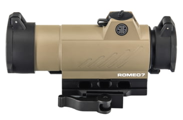 Image of EDEMO SIG SAUER OPMOD ROMEO7 Reflex Red Dot Sight, 1x30mm, 2 MOA Red Dot Reticle, FDE, SOR71021, EDEMO4