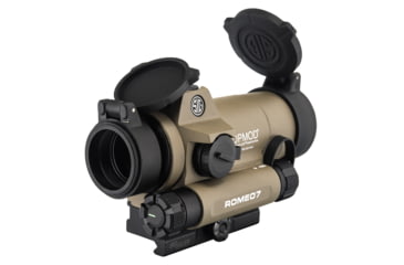 Image of EDEMO SIG SAUER OPMOD ROMEO7 Reflex Red Dot Sight, 1x30mm, 2 MOA Red Dot Reticle, FDE, SOR71021, EDEMO4