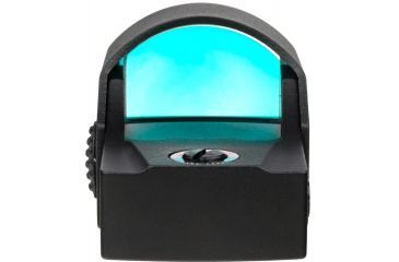 Image of OpticsPlanet Exclusive Red Dot Mini Reflex Sight, 5 MOA Dot, Black, 12132