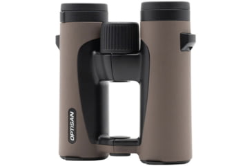 Image of Optisan Precision Sports Optics LR 10X34 BAK4 Binoculars, Phase-Corrected, Silver-Coated Prism, Brown, 4017