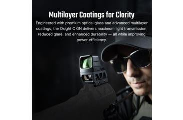 Image of Osight C 3 MOA Reflex Red Dot Sight