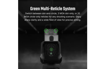 Image of Osight C 3 MOA Reflex Red Dot Sight