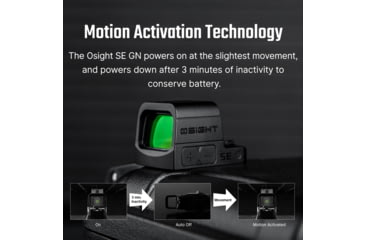 Image of Osight SE 6 MOA Reflex Red Dot Sight w/ Enclosed Optic