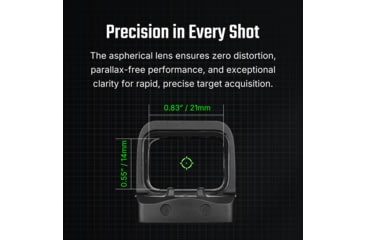 Image of Osight SE 6 MOA Reflex Red Dot Sight w/ Enclosed Optic