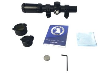 Image of Osprey Global 1-4X24 Mil Dot Reticle, Black 1-4x24
