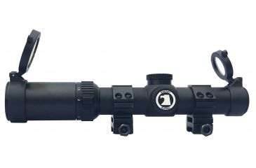Image of Osprey Global 1-4X24 Mil Dot Reticle, Black 1-4x24