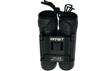 Image of Osprey Global 10x25 BAK-4 Prism Binocular, Black, 10x25 Black Binocular