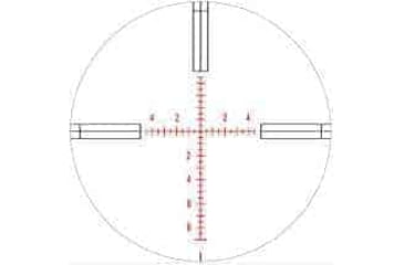 Image of Osprey Global Elite Series 4-40x56mm Rifle Scope, 35mm Tube, First Focal Plane Scope, IL Mil-Dot Reticle, Black, ES4-40X56FFP