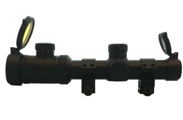 Image of Osprey Global Tactical 1-6x24 Rifle Scope, 30mm Tube, Rangefinder Reticle, Black, 1-6X24IRF