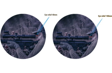 Image of PARD Optics DS35 Day and Night Vision Rifle Scope, Laser Range Finder, 5.6x70mm, 940nm IR, 2560x1440 px, Multiple Reticles, Black, DS35-70RF-940