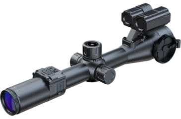 Image of PARD Optics DS35 Day and Night Vision Rifle Scope, Laser Range Finder, 5.6x70mm, 940nm IR, 2560x1440 px, Multiple Reticles, Black, DS35-70RF-940