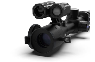 Image of PARD Optics DS35 Day and Night Vision Rifle Scope, Laser Range Finder, 5.6x70mm, 940nm IR, 2560x1440 px, Multiple Reticles, Black, DS35-70RF-940
