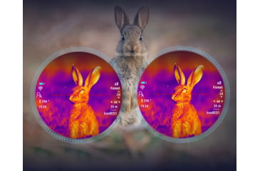 Image of PARD Optics TS34 Thermal Imaging Rifle Scope, 4.7x45mm, 384x288, Multiple Reticles, Black, TS34-45