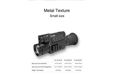 Image of Pard SA 19 Thermal Scope, 1.5x - 6x, 1024x768, Black, SA-19-THR