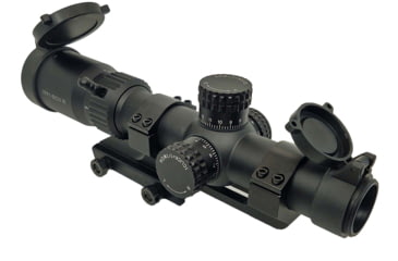 Image of Patriot Optics 3 Gunner Rifle Scope, 1-6x24mm, 24mm, First Focal Plane, Etched Glass BDC Reticle, PO-S-1-6x24mmFFP