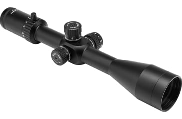 Image of Patriot Optics Ghillie 6-24x50mm Rifle Scope, 30mm Tube, First Focal Plane, MIL/BDC Reticle With Zero Stop Turret, Matte Black, PO-S-6-24x50mmZS