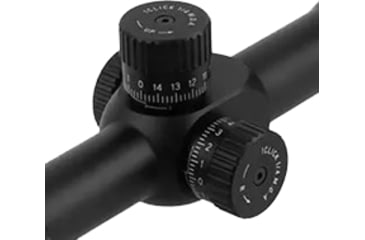 Image of Patriot Optics Ghillie 6-24x50mm Rifle Scope, 30mm Tube, First Focal Plane, MIL/BDC Reticle With Zero Stop Turret, Matte Black, PO-S-6-24x50mmZS