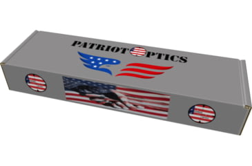 Image of Patriot Optics Ghillie 6-24x50mm Rifle Scope, 30mm Tube, First Focal Plane, MIL/BDC Reticle With Zero Stop Turret, Matte Black, PO-S-6-24x50mmZS