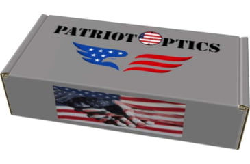 Image of Patriot Optics Ghost Rifle Scope, 1-6x24mm, 30mm, Second Focal Plane, Etched Glass BDC Reticle, PO-S-1-6x24mmG