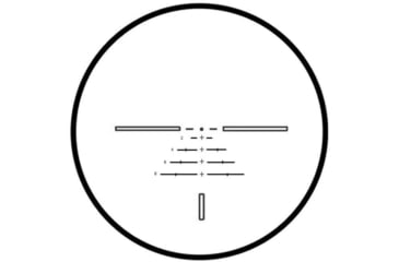 Image of Patriot Optics Ghost Rifle Scope, 1-6x24mm, 30mm, Second Focal Plane, Etched Glass BDC Reticle, PO-S-1-6x24mmG