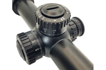 Image of Patriot Optics Warrior 7-35x56mm Rifle Scope w/ Zero-stop Turret, 34mm Tube, First Focal Plane, Matte Black, PO-S-7-35x56mmFFP