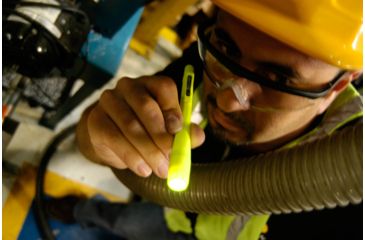 Image of Pelican 1830 L4 LED 8 Lumens Flashlight w/AAA Batteries, Yellow, Carded
