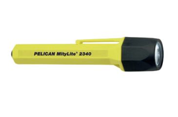 Image of Pelican 2340 MityLite Plus 2AA Xenon Flashlight, Maize Yellow 2340A