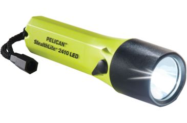 Image of Pelican 2410 StealthLite LED Flashlight, 183 Lumens, Yellow, 2410-014-247