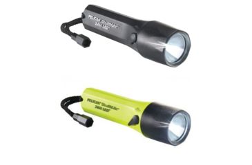 Image of Pelican StealthLite 2460 Rechargeable LED Flashlight, Black, Yellow