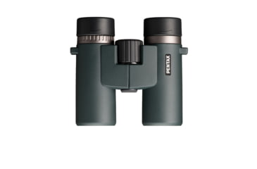 Image of Pentax AD 10x32mm ED Roof Prism Binoculars, Dark Green, Compact, 62892