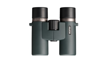 Image of Pentax AD 7x32mm ED Roof Prism Binoculars, Dark Green, Compact, 62891