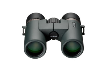 Image of Pentax AD 7x32mm ED Roof Prism Binoculars, Dark Green, Compact, 62891