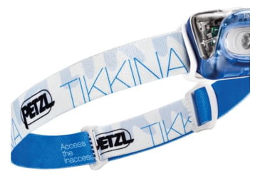 Image of Petzl TIKKINA Compact Headlamp for Proximity Lighting,80 Lumens,Blue E91HMA