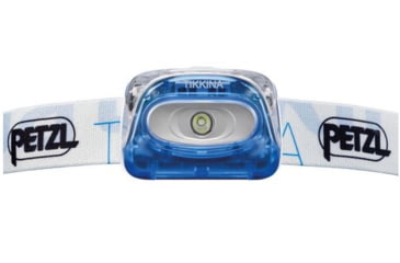 Image of Petzl TIKKINA Compact Headlamp for Proximity Lighting,80 Lumens,Blue E91HMA
