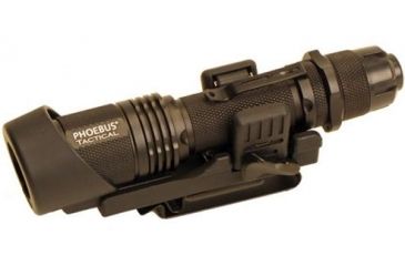 Image of Phoebus Tactical Quick Release Rotating Fast Holster Flashlight, Black, Medium PFH-6/35