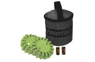 Image of Powerflare PF-200 Softpack,  2 Safety Lights,Infrared LED,Black Bag,2 Batteries, Olive Drab Shell SP2BK-I-OD