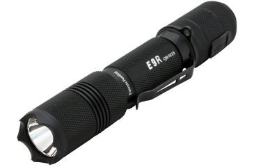 Image of PowerTac E9R Rechargeable CREE XM-L2 U3 LED Flashlight, 1020 Lumens, 1 x 18650 Included, Black POWERTAC-E9R