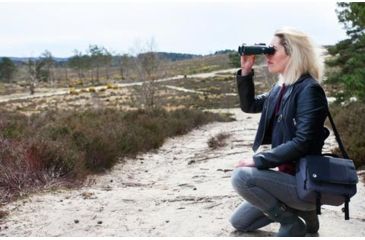 Image of Praktica Pioneer 10x34 Binoculars, Green PRA130