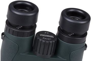 Image of Praktica Rival Binoculars, 10x42mm, Roof Prism, Green, MHRL1042G