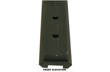 Image of Precision Reflex Remington 700 L.A. 7in Alum. Base, Full 1913 Rail, Long Distance, Black, 02-217-07