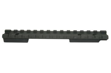 Image of Precision Reflex Remington 700 S.A. Military 6in Steel Base, Full 1913 Rail w/ 6-48 screws, Black, 02-216-06